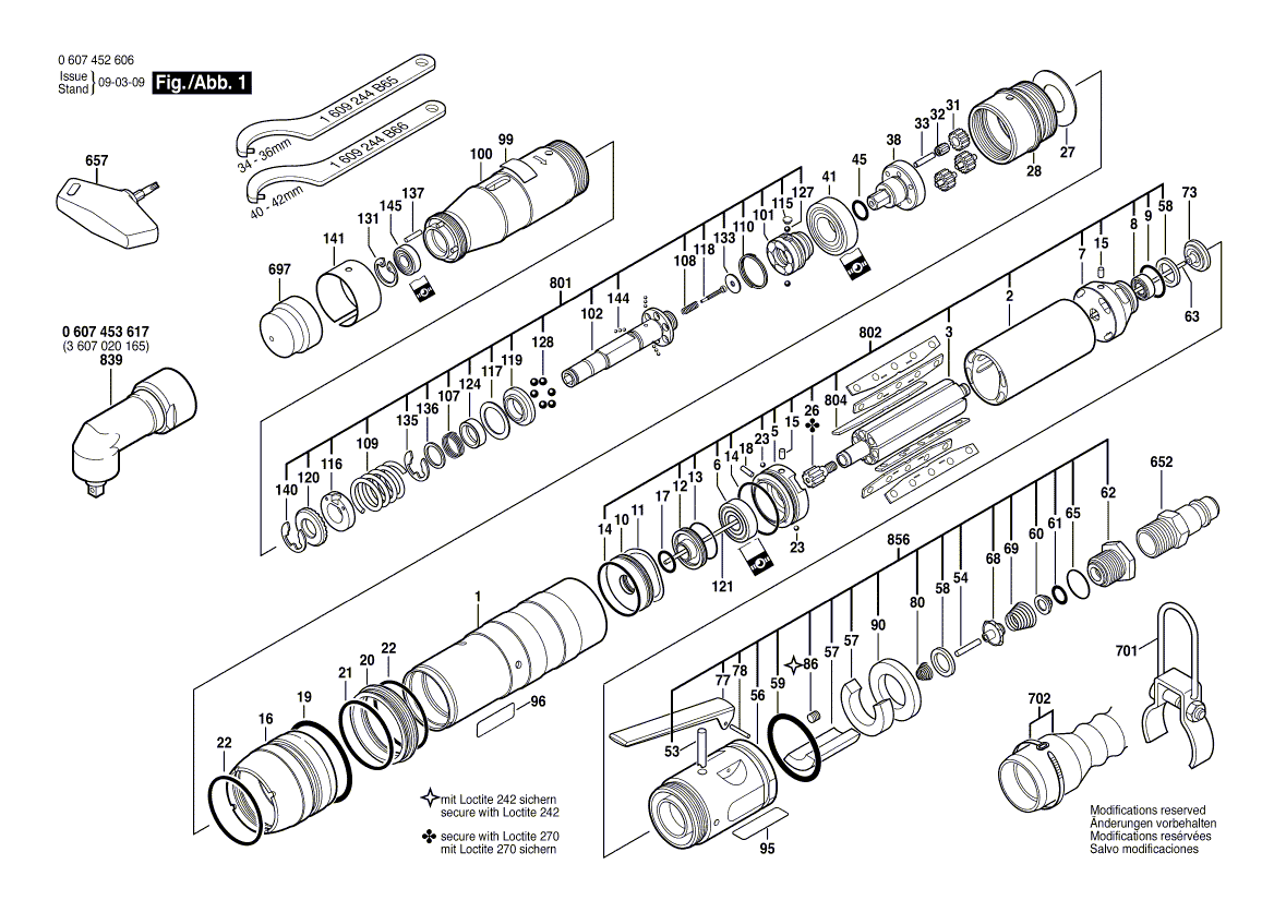 Neue echte Bosch 3607031525 Cutoff -Kopplung SP Set