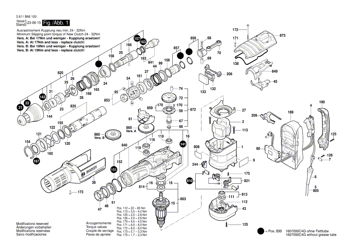 Neue echte Bosch 1607000c4b Spurradkupplung