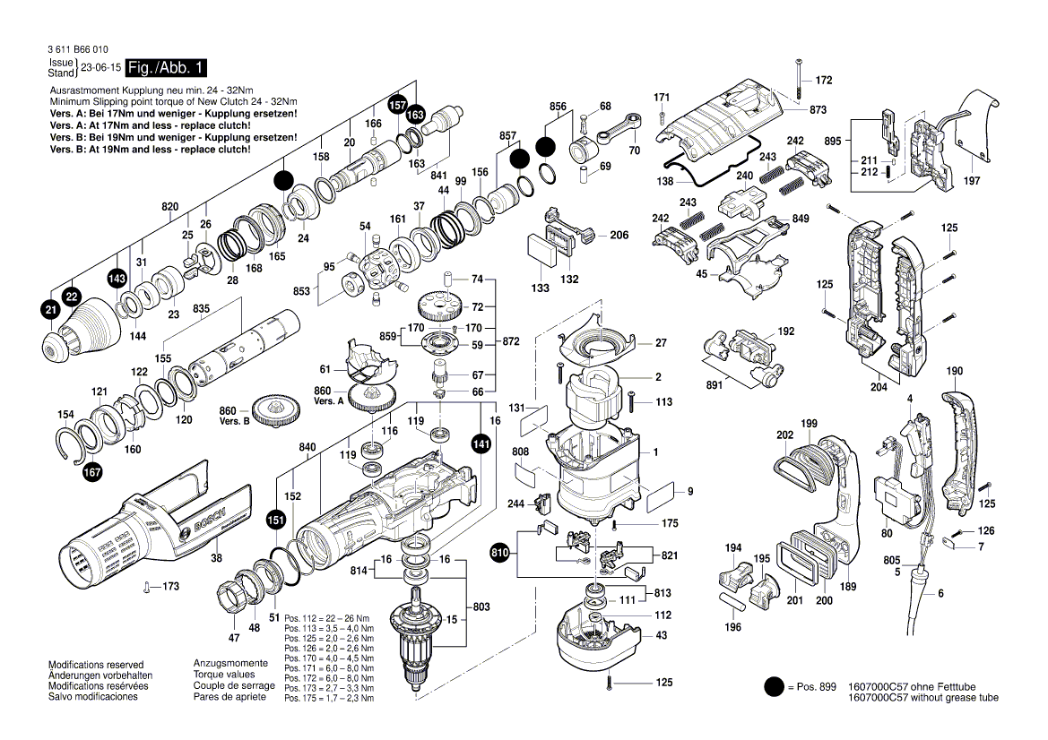 Ny ekte Bosch 160111C067 -klistremerke