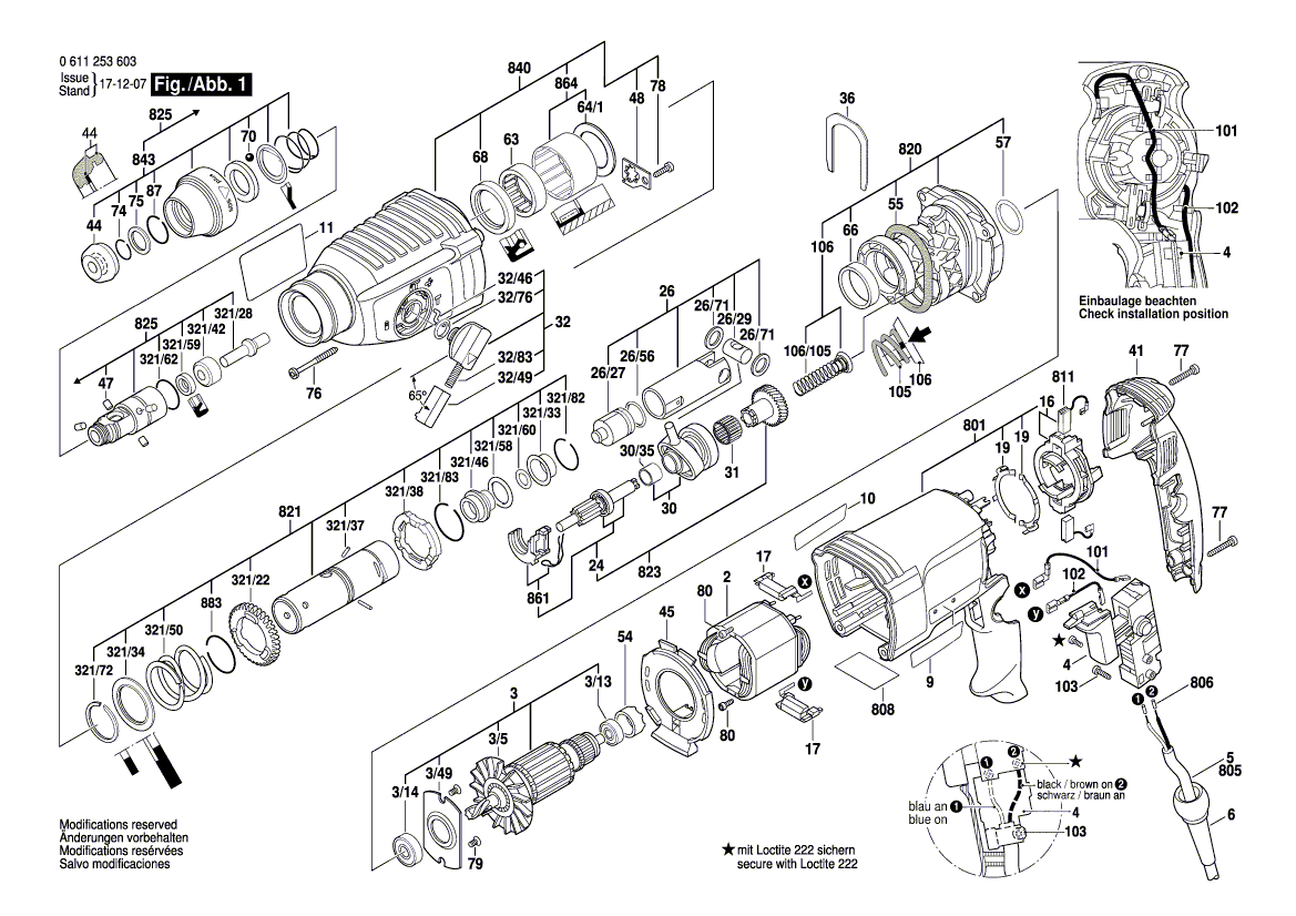 Новый подлинный Bosch 1617000392 Держатель кистей