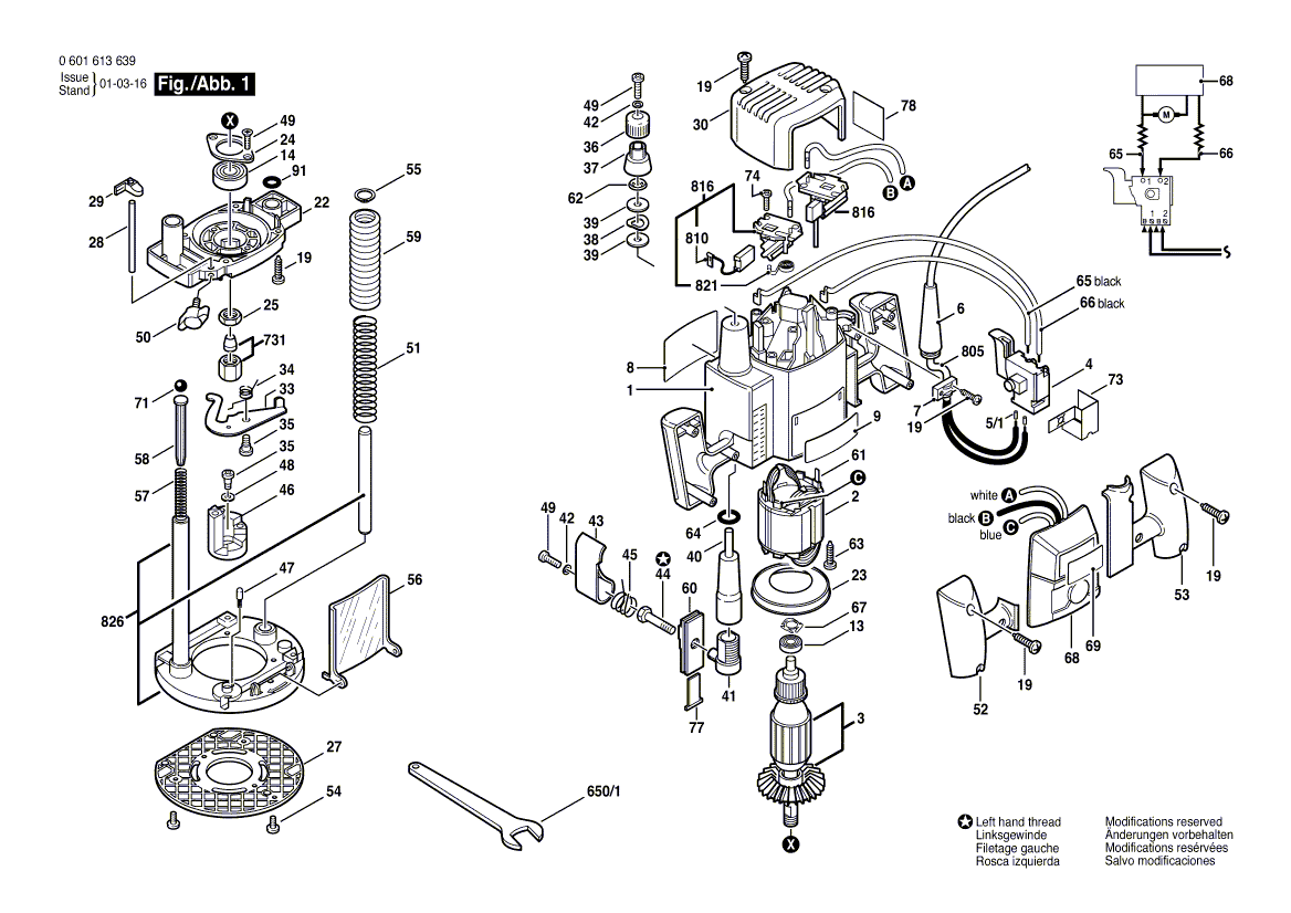 Новая подлинная Bosch 2610934201