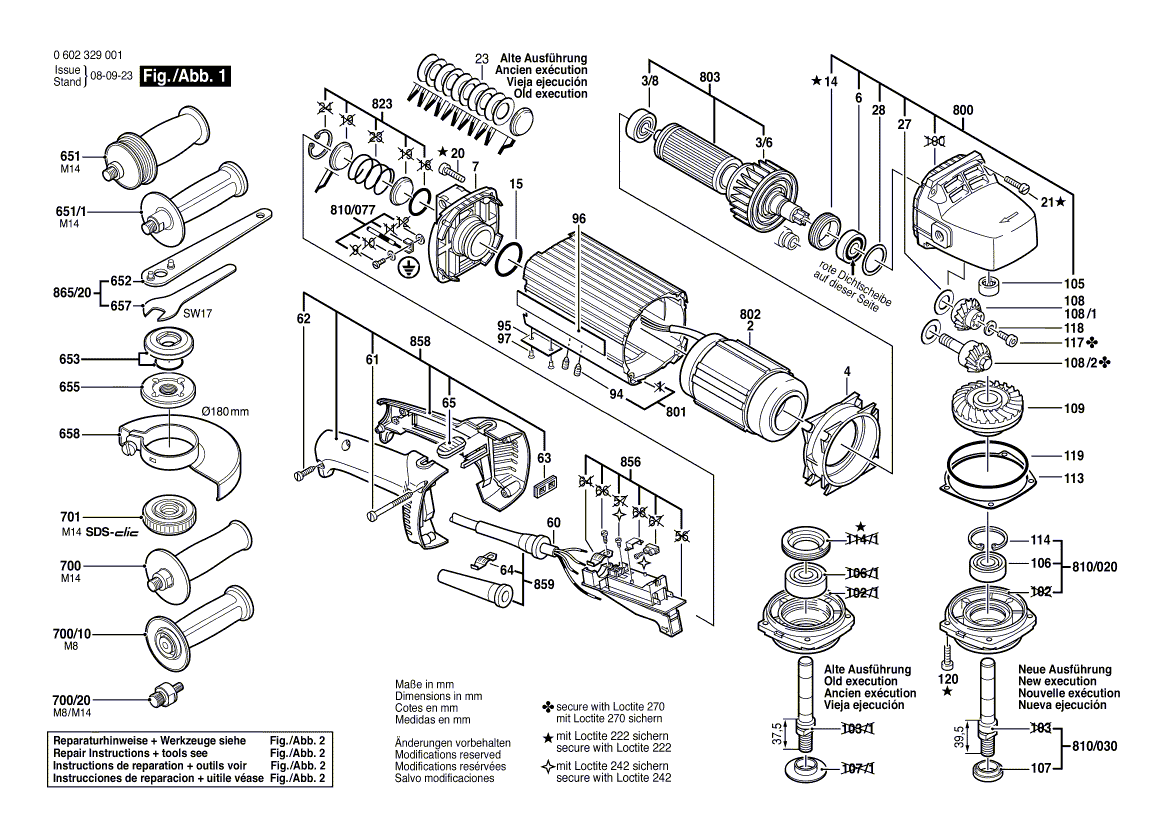 Ny ekte Bosch 1609202996 Motorbeskyttelsesbryter