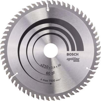 New Genuine Bosch 2608641190 Optiline Wood Circular Saw Blade