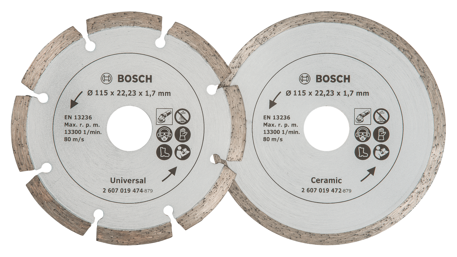 Новый подлинный Bosch 2607019478 Diamond Cutting Disc для плиток и строительства