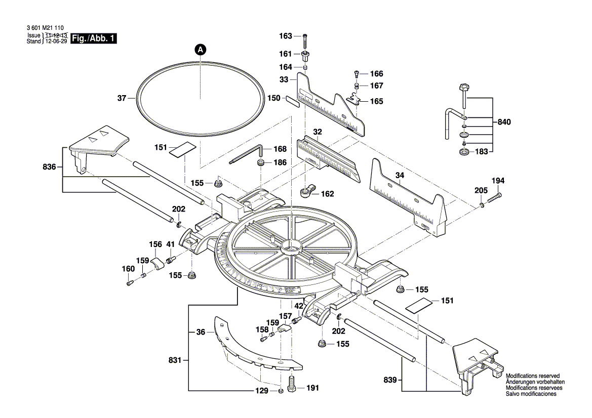 Новый подлинный Bosch 1609b01514 Чип дефлектор чип