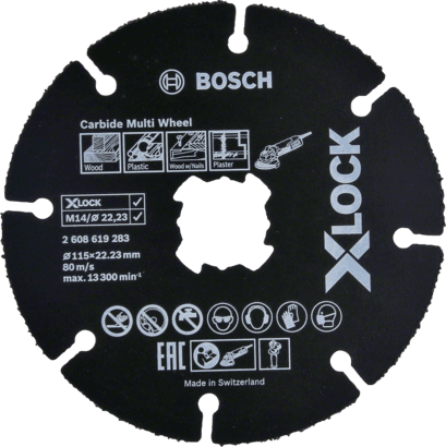 Новый подлинный Bosch 2608619283 X-Lock Carbid