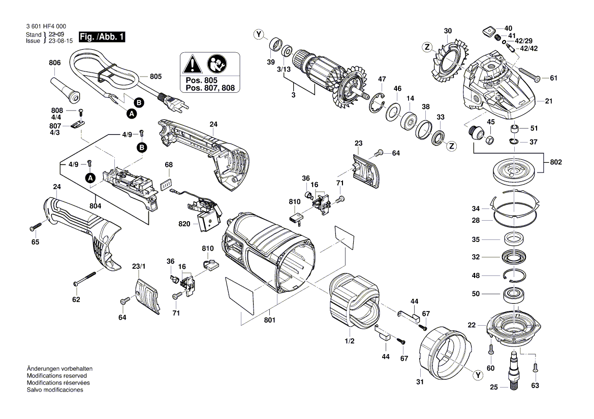 Neue echte Bosch F000632033 Pin-Gesichts-Zeichnere