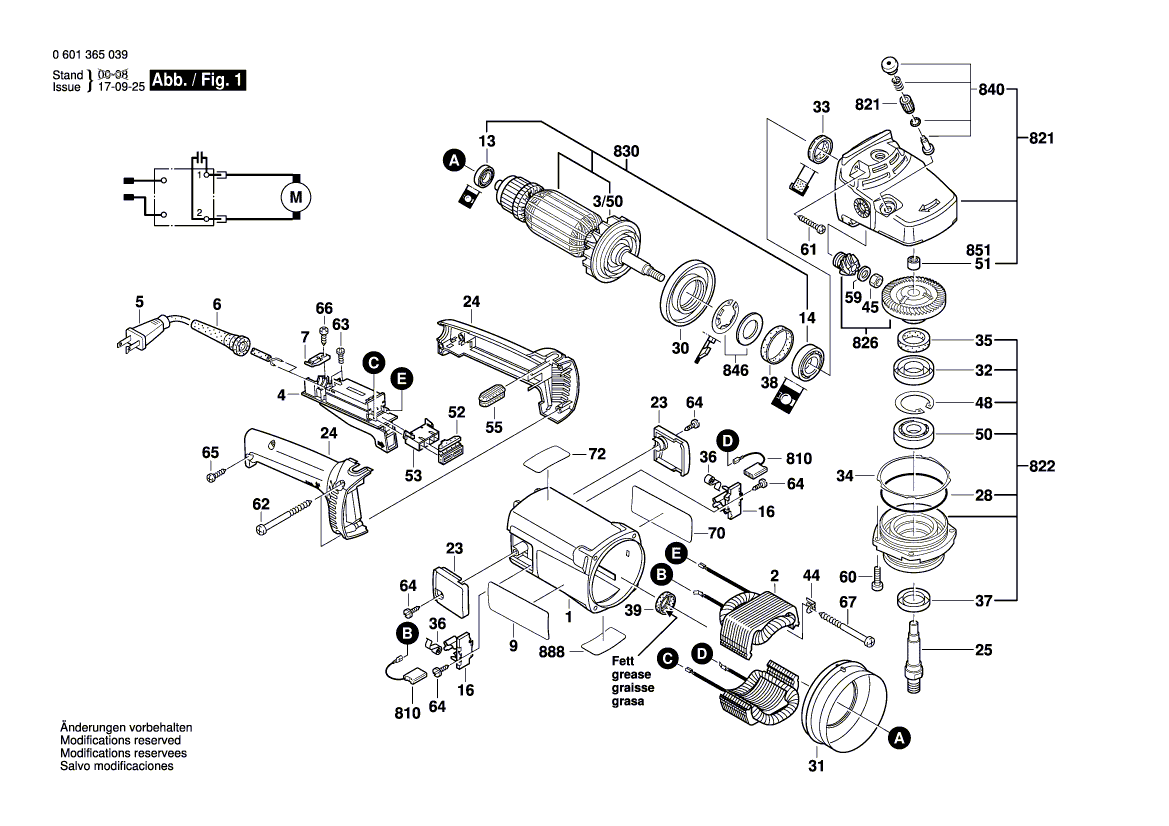 Nieuwe echte Bosch 1605510214 Beschermende dekking