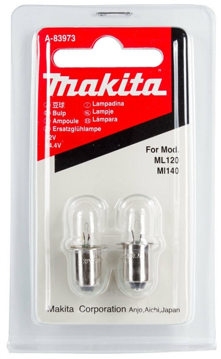 Ny Makita A-83973 pæresett 4 stk for 12V; 14,4V ML120 ML140 ML124 BML145