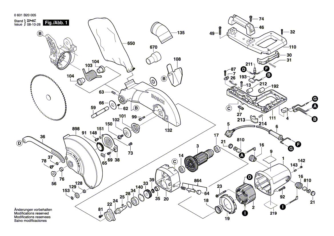 Новый подлинный Bosch 1619p03789