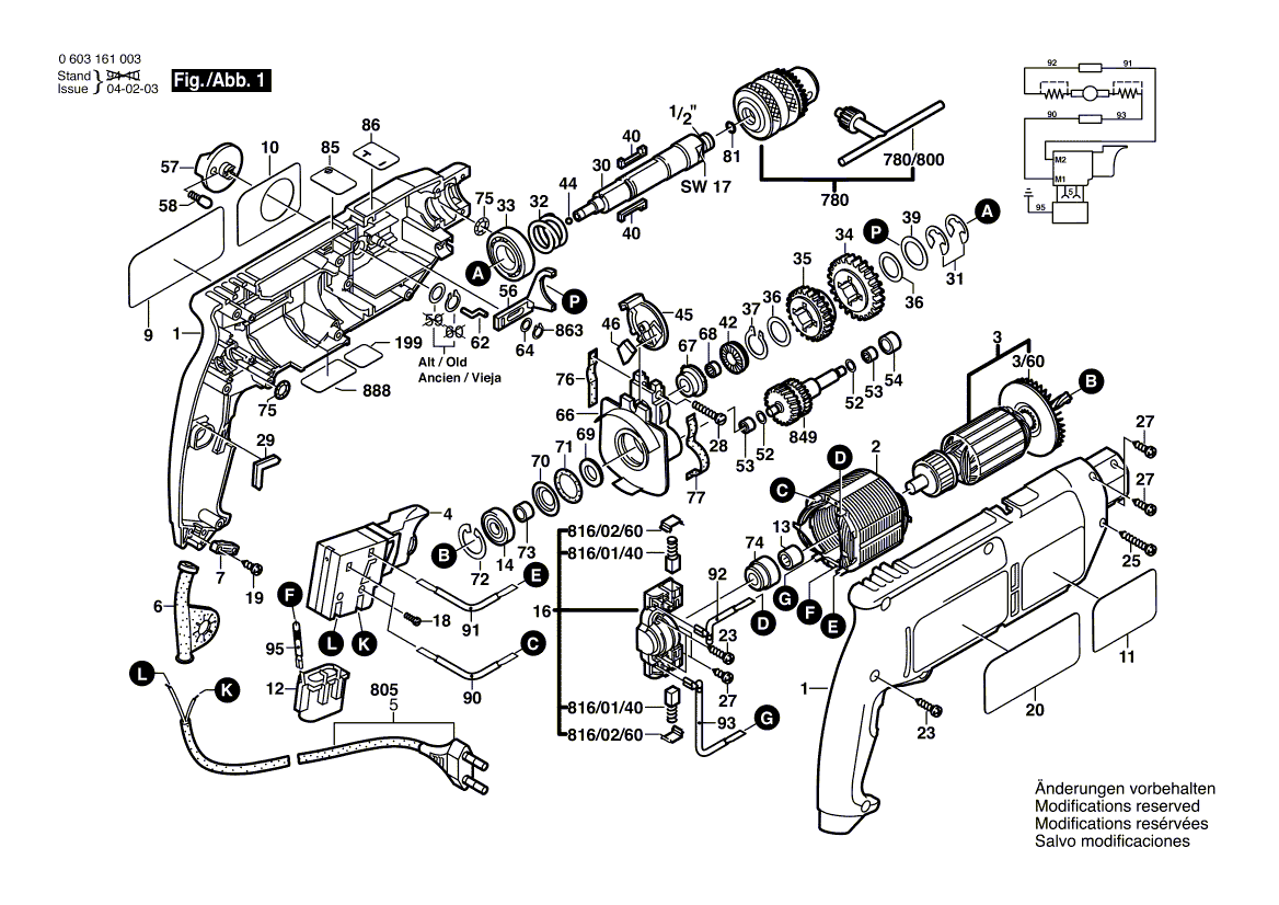 Nieuwe echte Bosch 2600100607 Shim