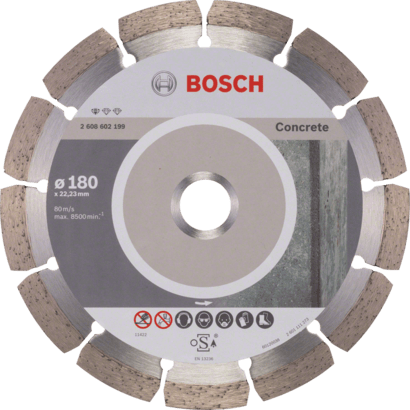 Neue echte Bosch 2608602199 Standard für Beton -Diamant -Schneidscheibe für