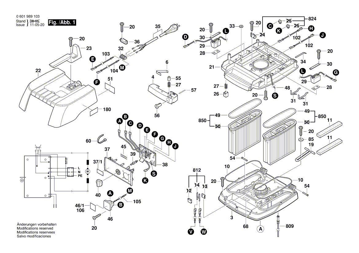 Ny ekte Bosch 1609203C30 Lydisolasjonsmatte