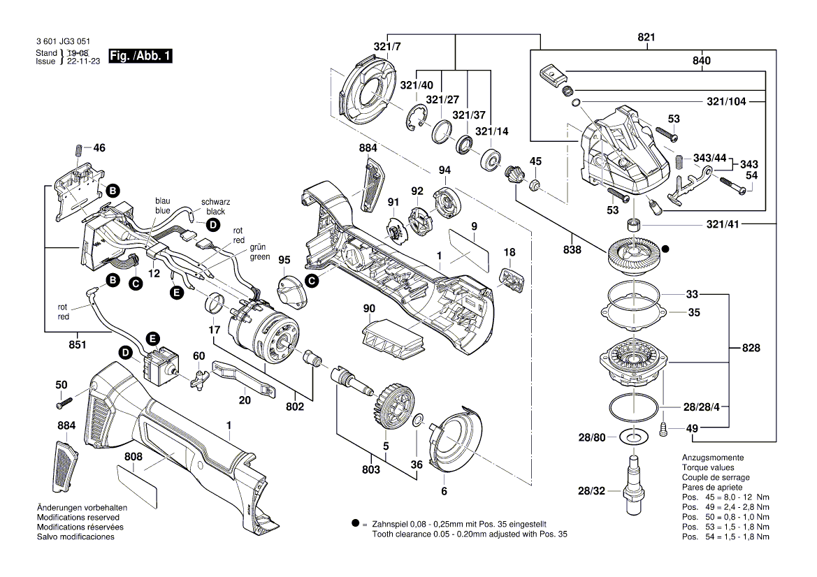 Ny ekte Bosch 1600100p12 omslag