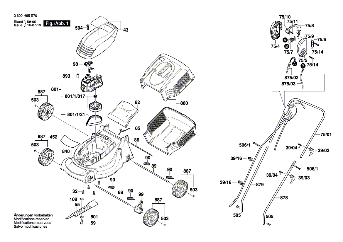 Ny ekte Bosch F016103298 Motor