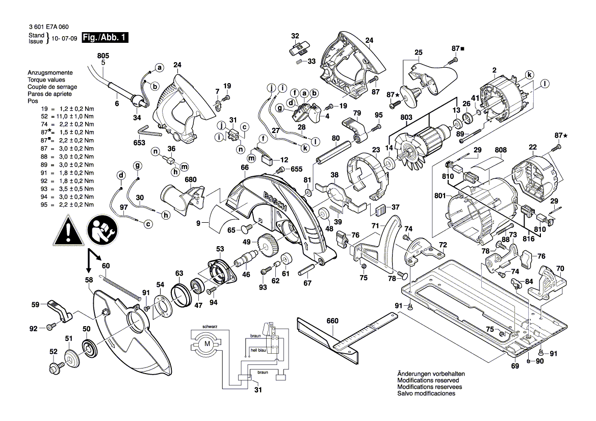 Neues echtes Bosch 1619p02324 Stromversorgungskabel