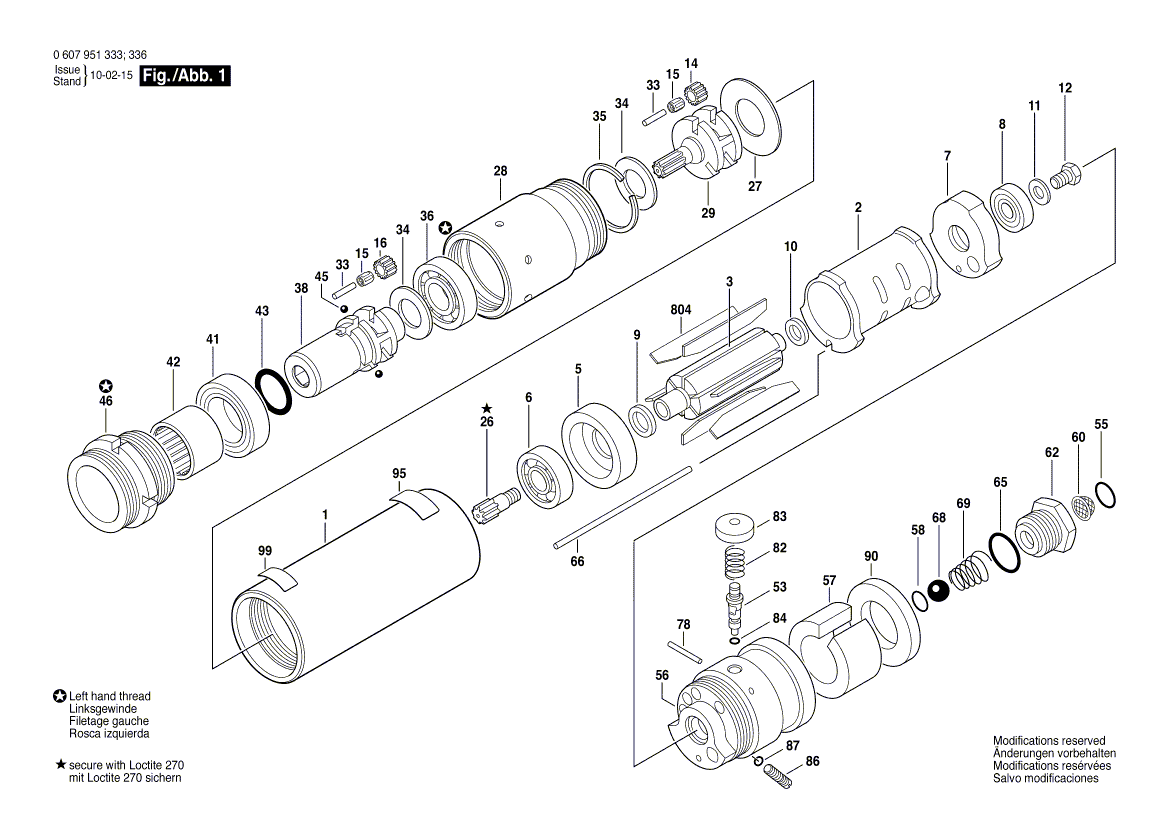 Neue echte Bosch 1603231013 Pushton