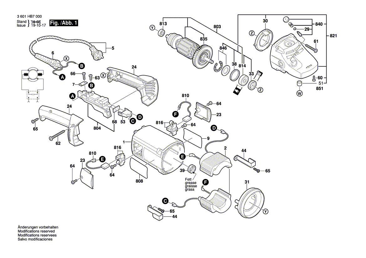 New Genuine Bosch 1619P05306 Field