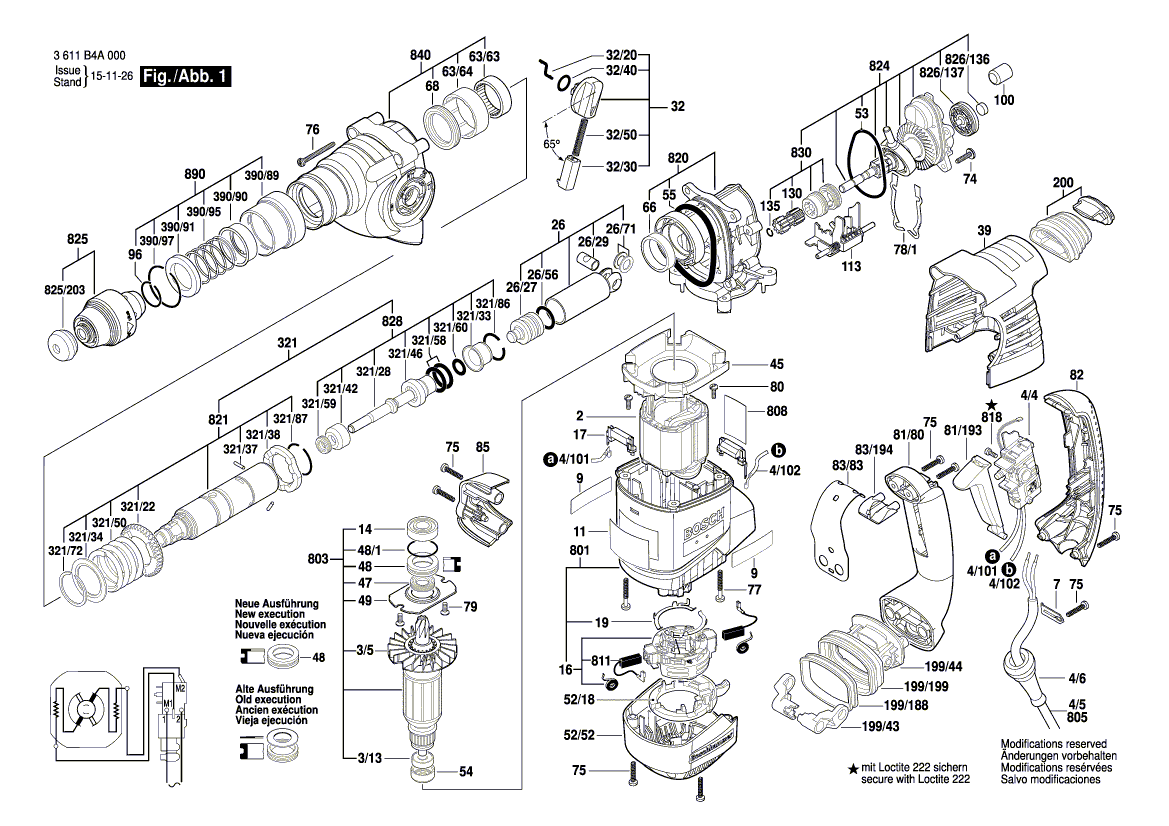 Neuer echter Bosch 1610284007 Balg