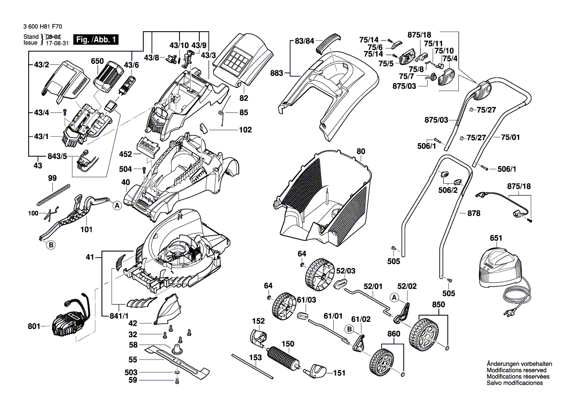 New Genuine Bosch F016104244 Wiring Harness