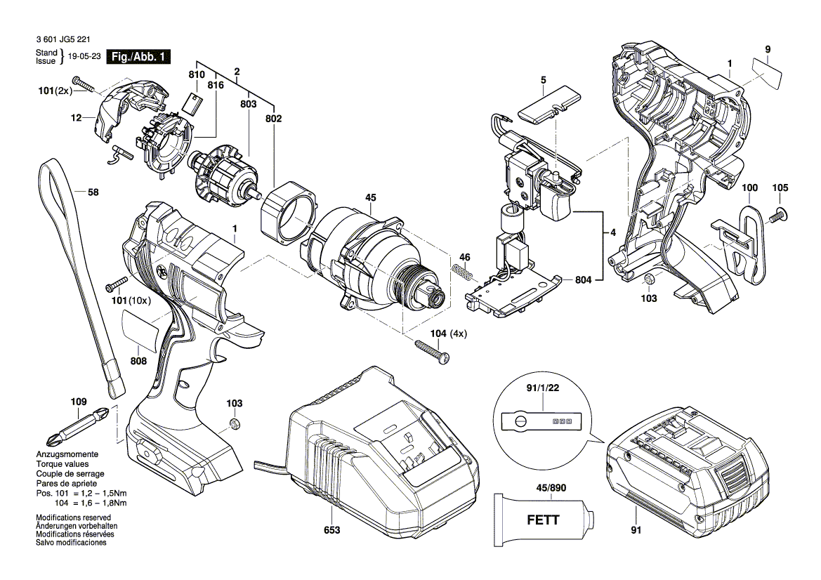 Ny ekte Bosch 1600A015UW Rotor