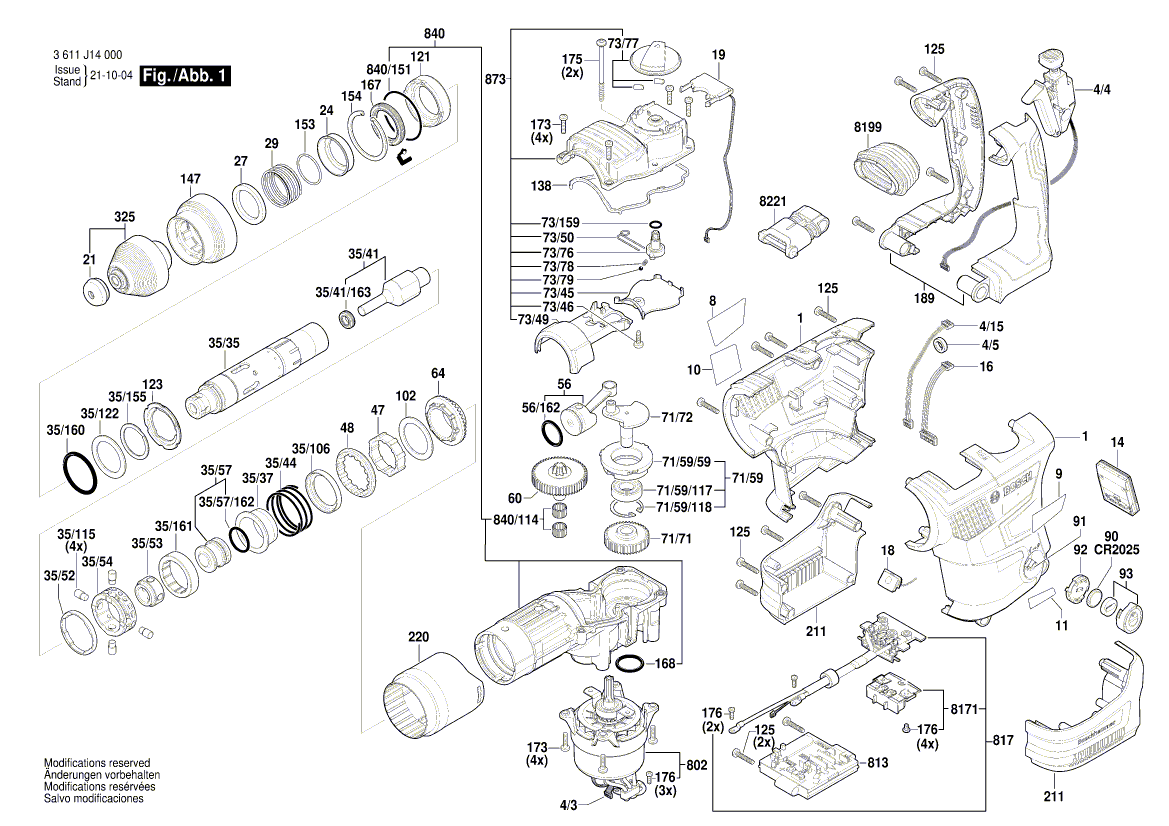 Ny ekte Bosch 1600A00305 stoppeskive