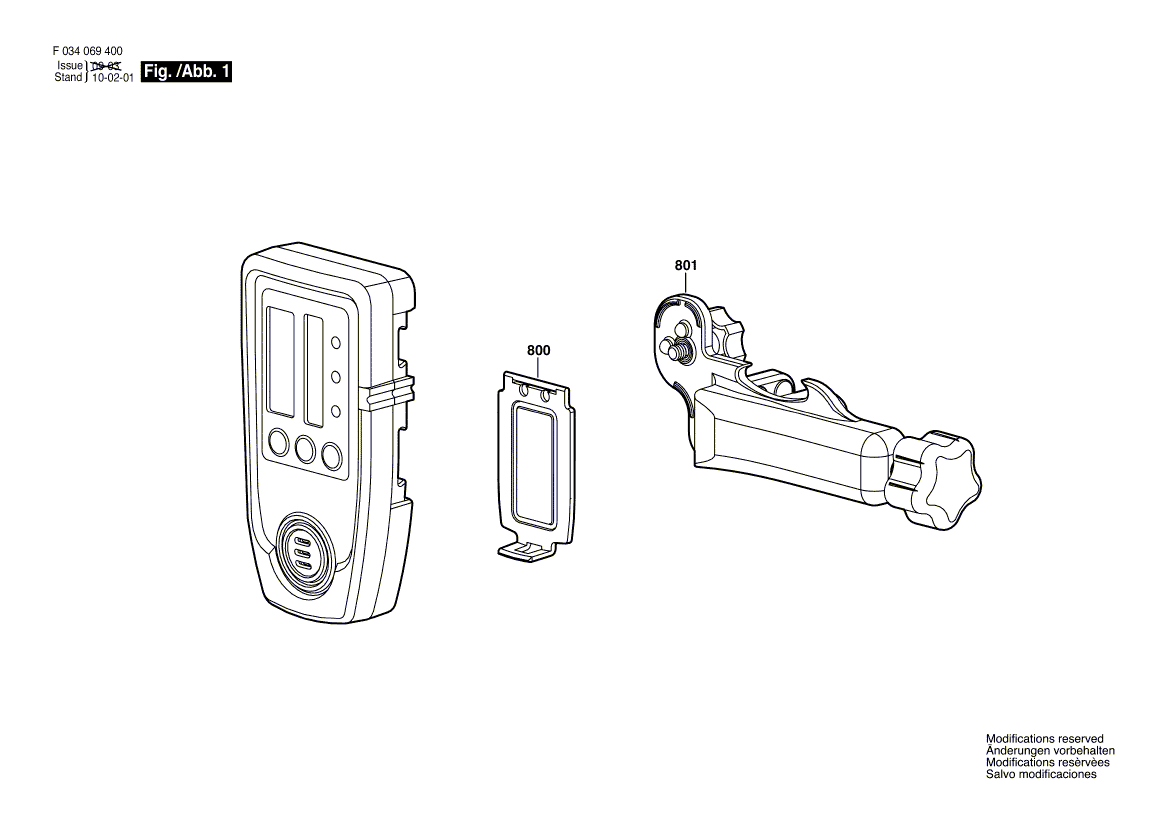 Neue echte Bosch 2610A13635 Montagehalterung