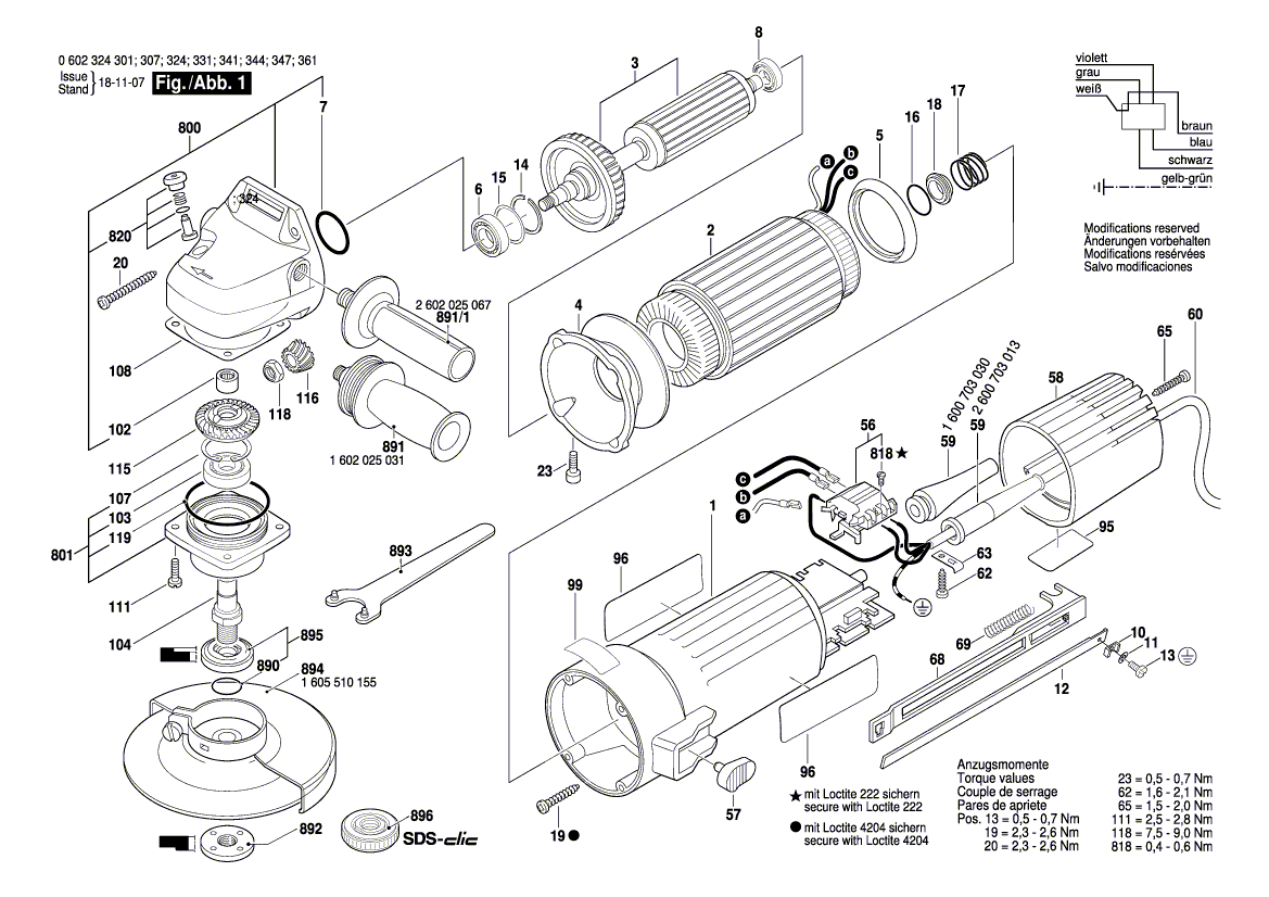 Nieuwe echte Bosch 1600209006 SEAL RING