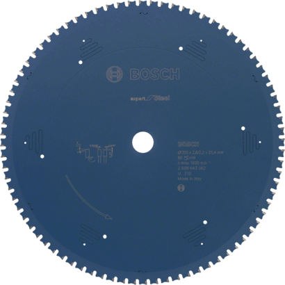 New Genuine Bosch 2608643062 Expert for Steel Circular Saw Blade