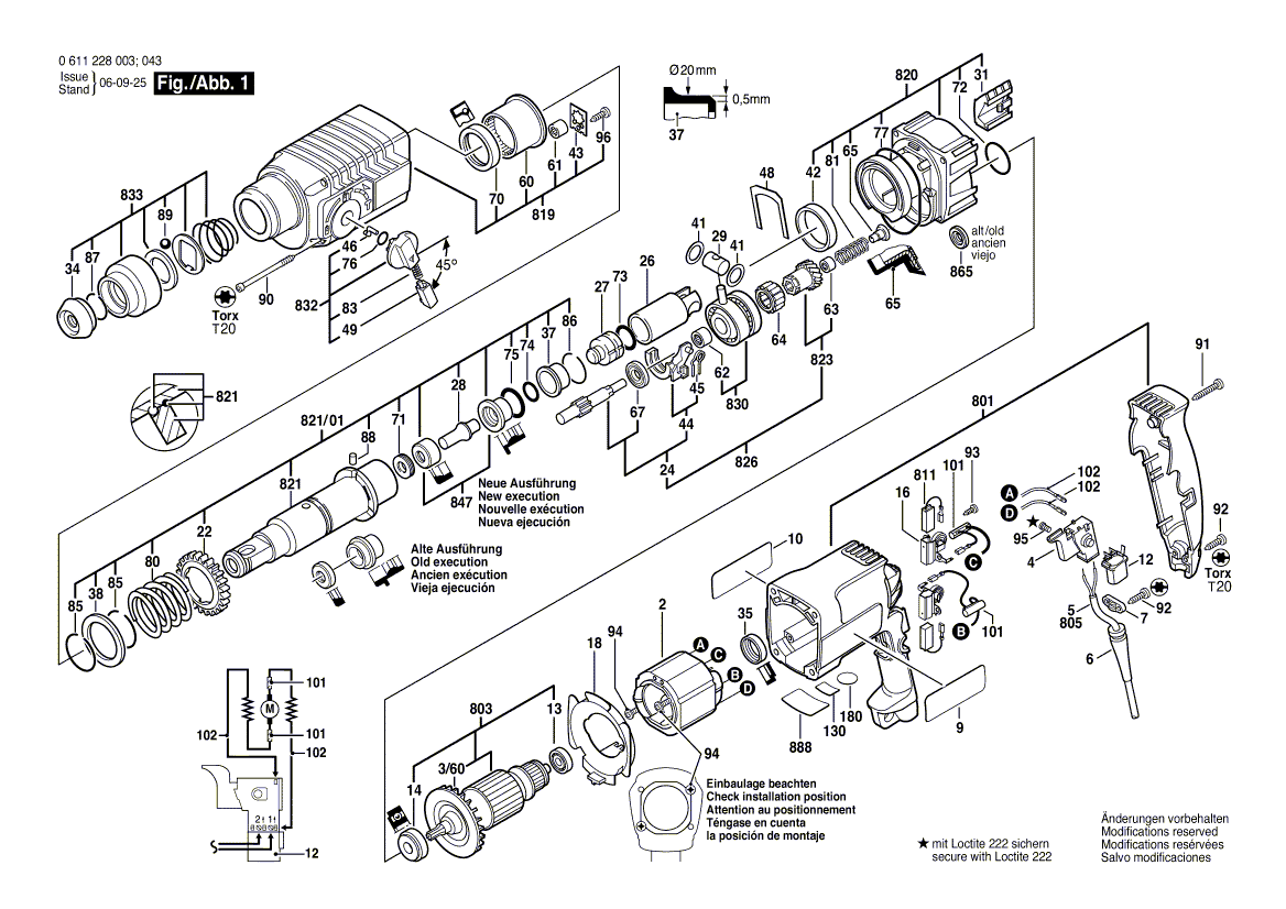 Nieuwe echte Bosch 1614010734 Armatuur met fan