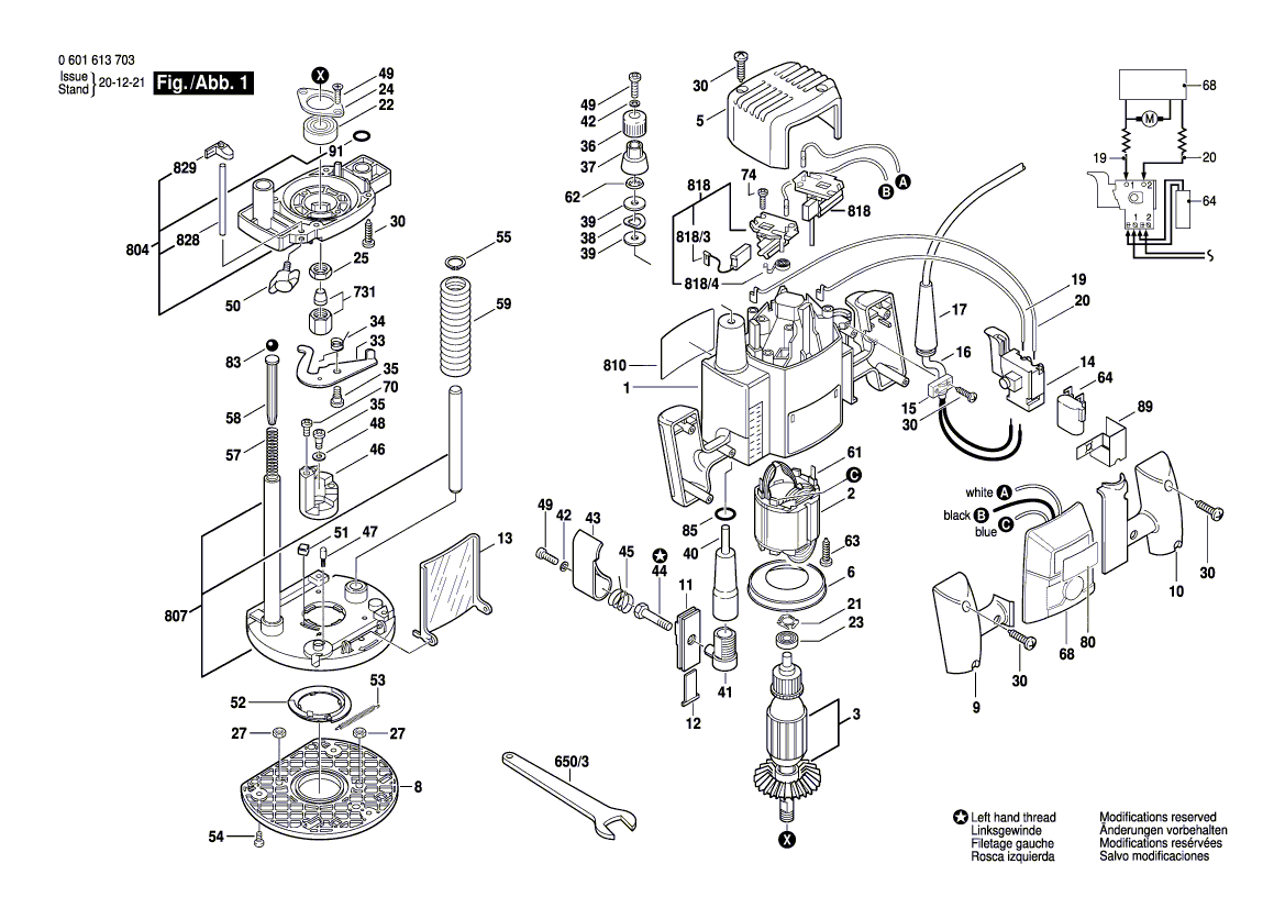 Neues echtes Bosch 3600400507 Verriegelungsstück