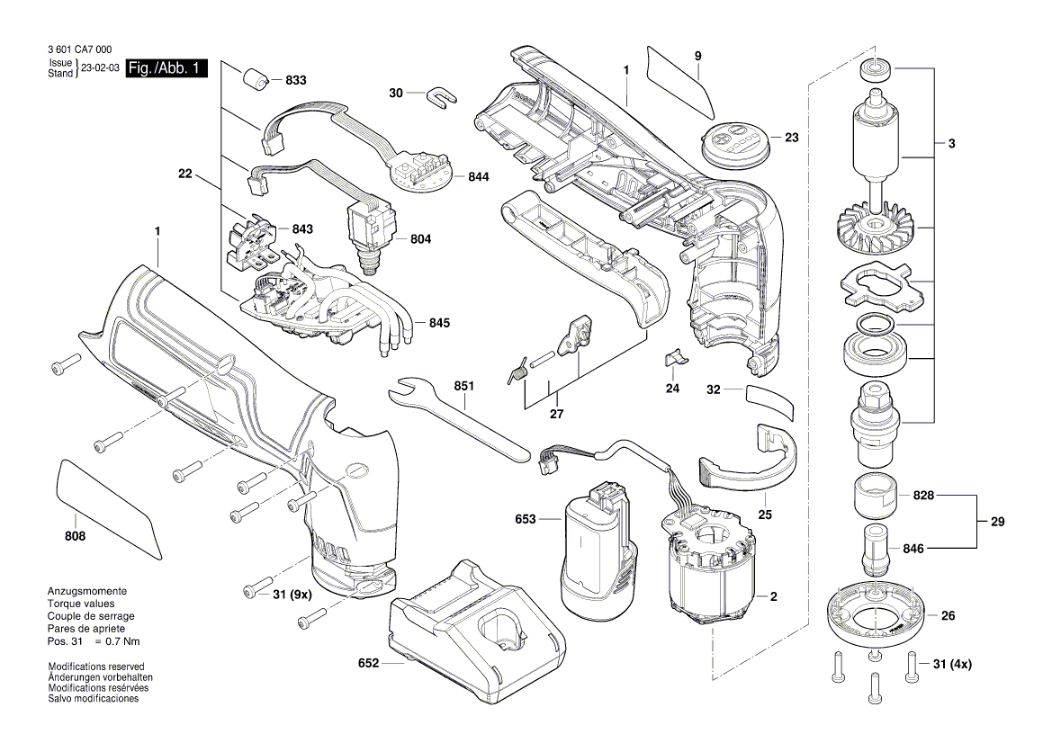 NEU EURIERE BOSCH 1619PB9663 COLLET SET