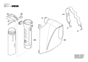 New Genuine Bosch F016F04945 Suction Pipe