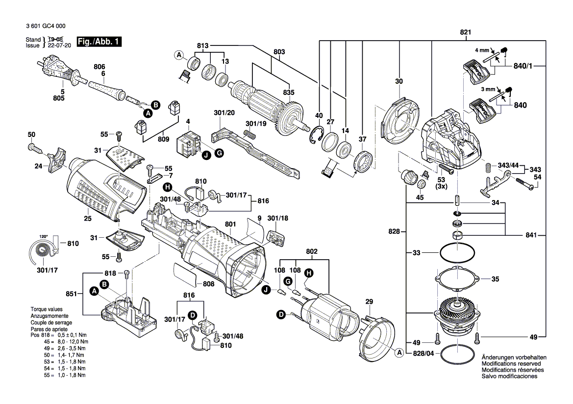 Nouveau véritable bosch 160446078a Cordon d'alimentation