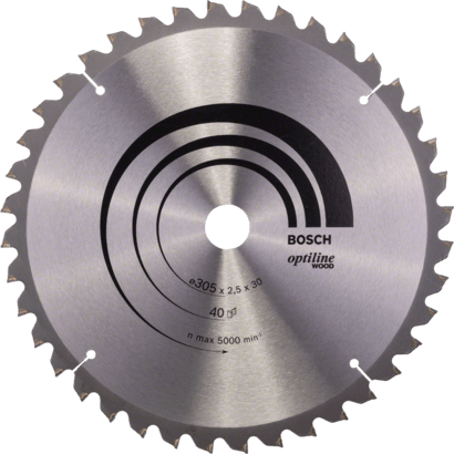 Ny ekte Bosch 2608640440 Optiline Wood Circular Saw Blade for Mitre Sag