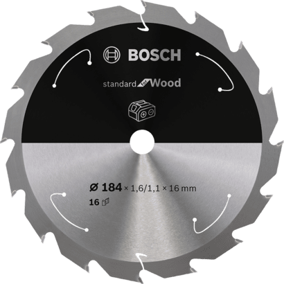 Ny ekte Bosch 2608837697 Standard for tresirkulær sagblad for trådløst