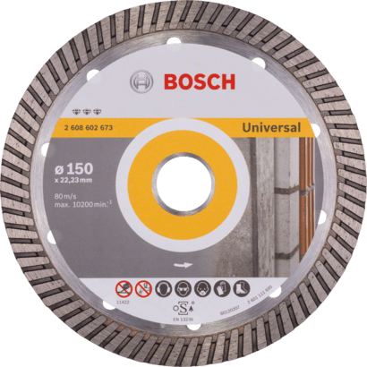 Новый подлинный Bosch 2608602673 Лучше всего для универсального турбо бриллиантового диска для