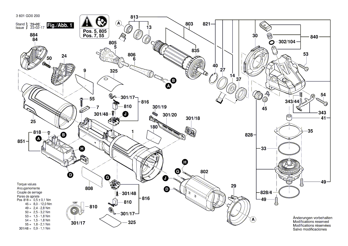 NEU EURNISCHE BOSCH 160111A9GC -Nennenschild