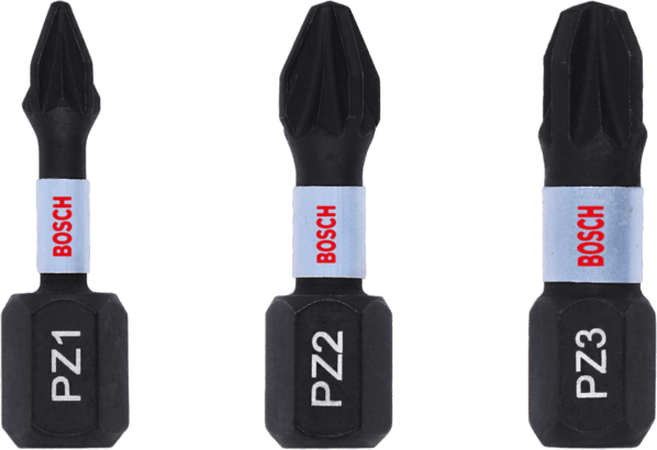 Neue originale Bosch 2608522471 Impact Control Pozidriv Schraubendreher-Bit-Pack für 