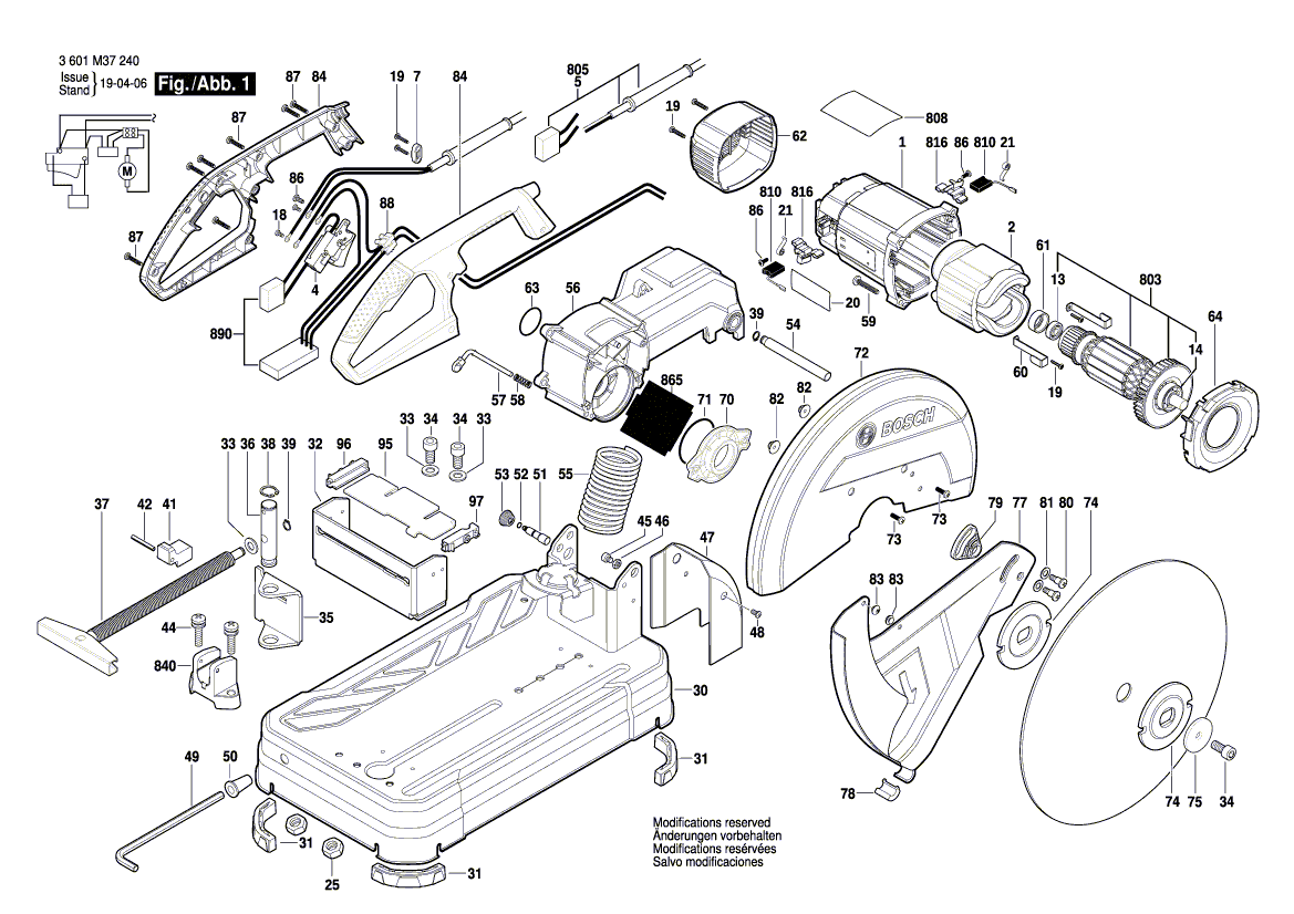 Новая подлинная Bosch 1609b00149