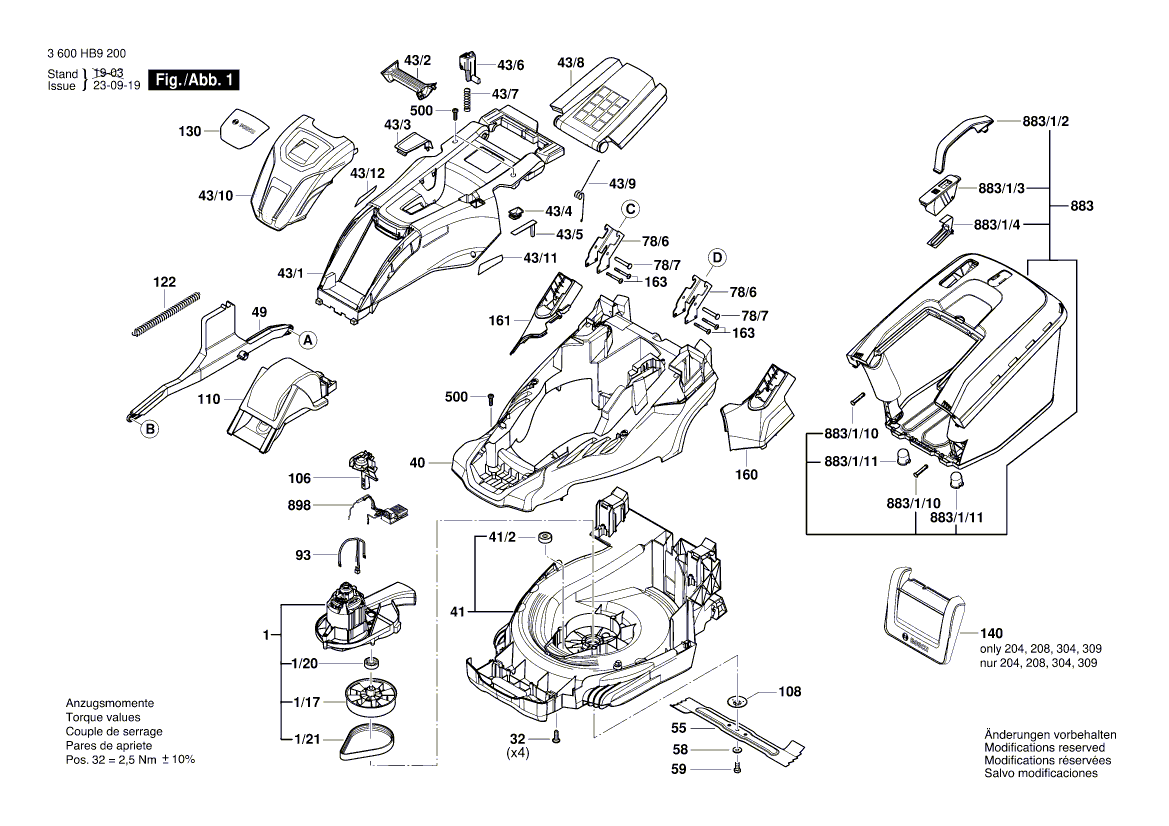 Новая подлинная обложка Bosch F016L90168