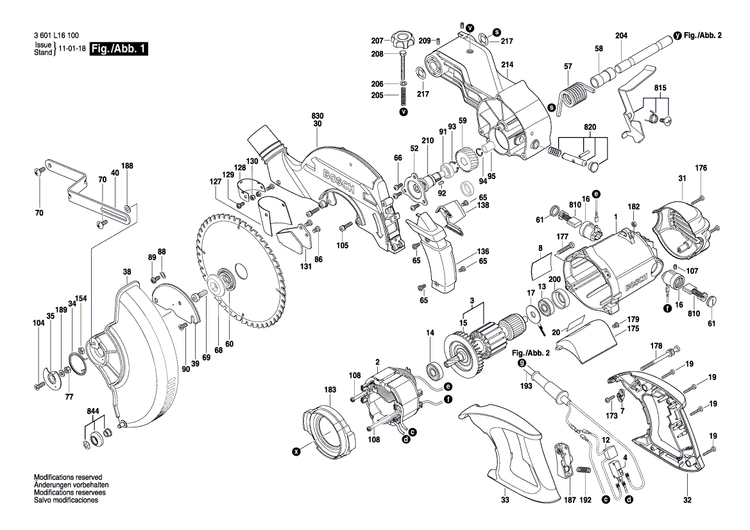 New Genuine Bosch 1619P03700 Shaft