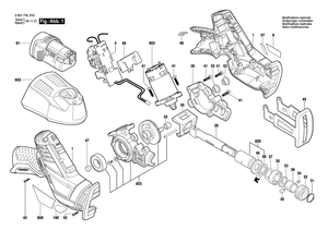 New Genuine Bosch 1619P08648 Warning Plate