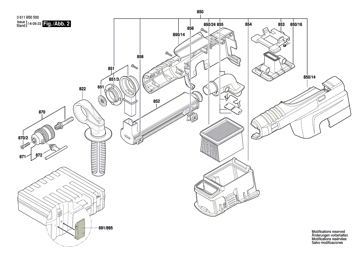 New Genuine Bosch 1619P06106 Cross-Connector