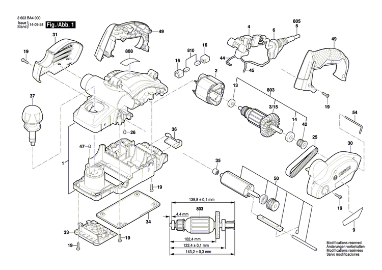 New Genuine Bosch 1619P08350 Field