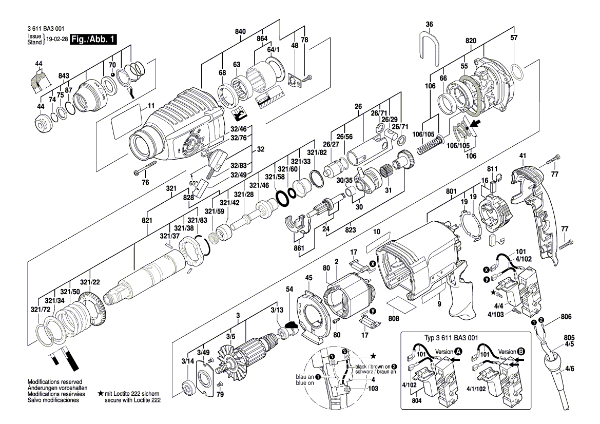 Neue Original Bosch 1600A019EW Ratschenhülse 