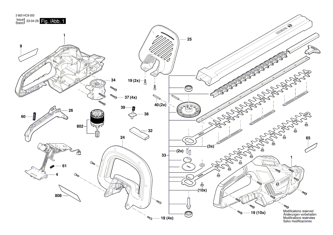 Nouvelle véritable plaque signalétique Bosch 160111A9JA