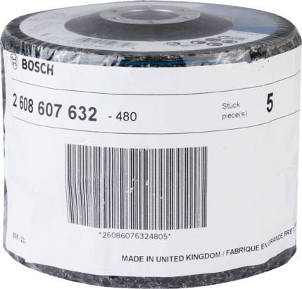 Neuer Original Bosch 2608607632 N377 Beste für Metallreinigungsdisc für kleine Winkelschleifer 