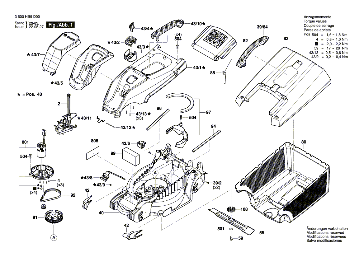 Neue echte Bosch 1600A027Az Elektronische Montage