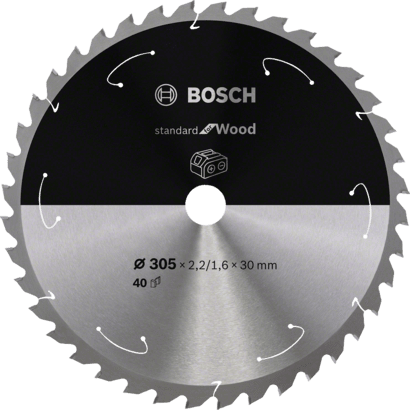 Nouveau véritable bosch 2608837741 Standard pour la lame de scie circulaire en bois pour sans fil sans fil